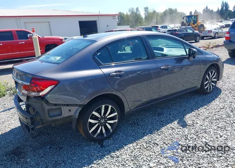 2015 Honda Civic Ex-L from USA, damaged, VIN 2HGFB2F94FH536199